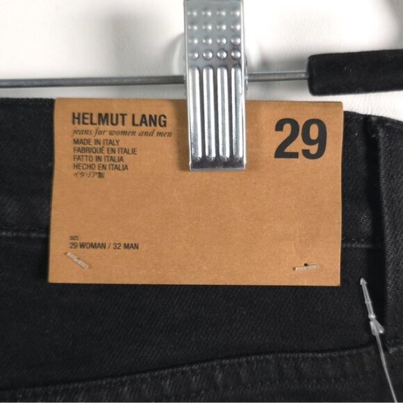 NWT HELMUT LANG ITALY🇮🇹MADE MASC LO DRAINPIPE Skinny Jeans 107DW207 Size 29 - Picture 12 of 12
